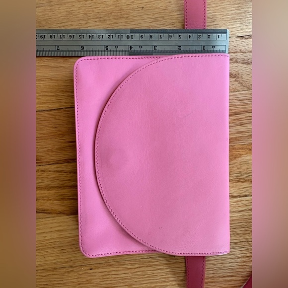 Minor History leather luna belt bag in rose - Picture 2 of 11